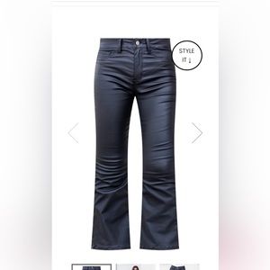 Pink Lily Faux leather pants